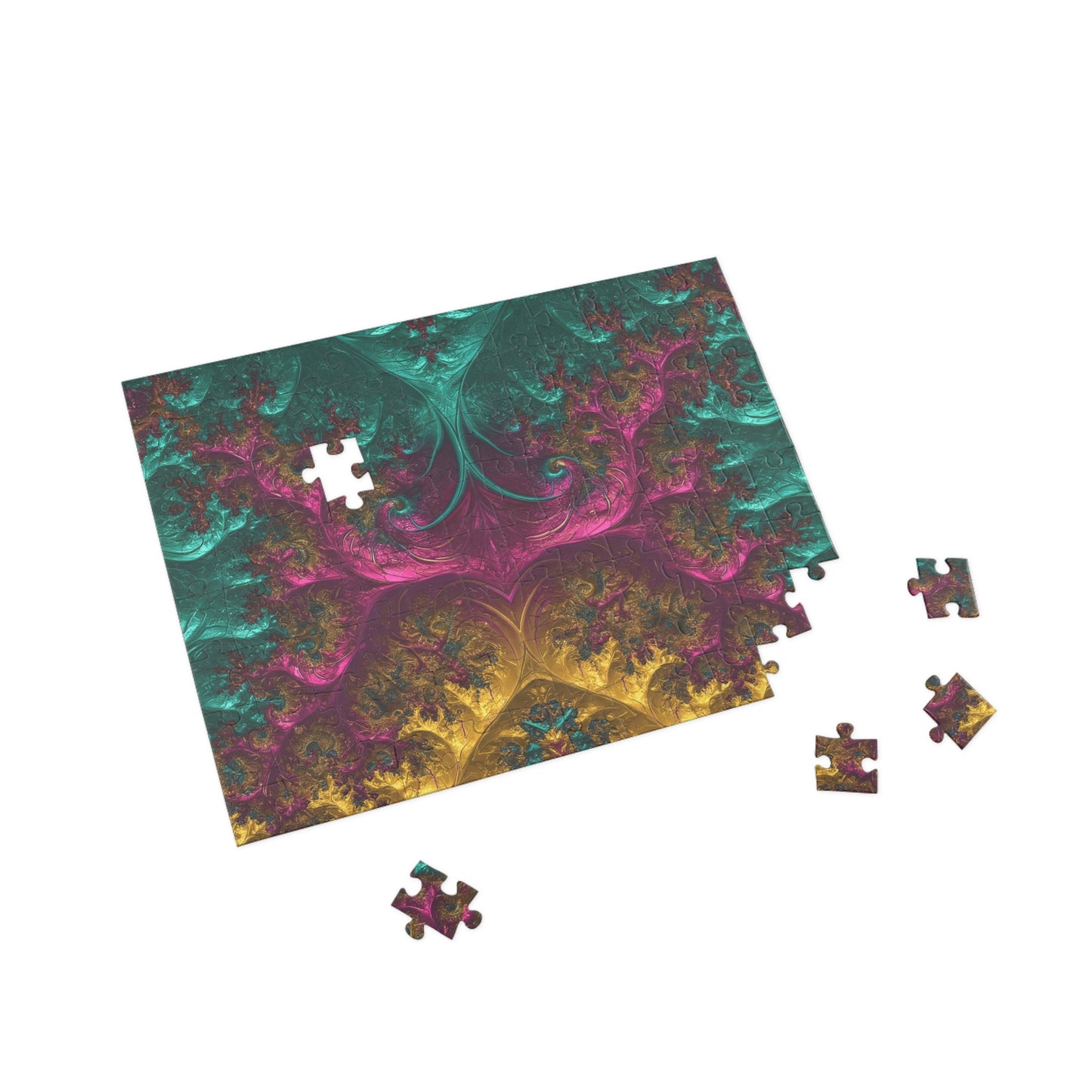 Mystical Fractal Puzzle - 1000-Piece Jigsaw for Relaxation & Fun