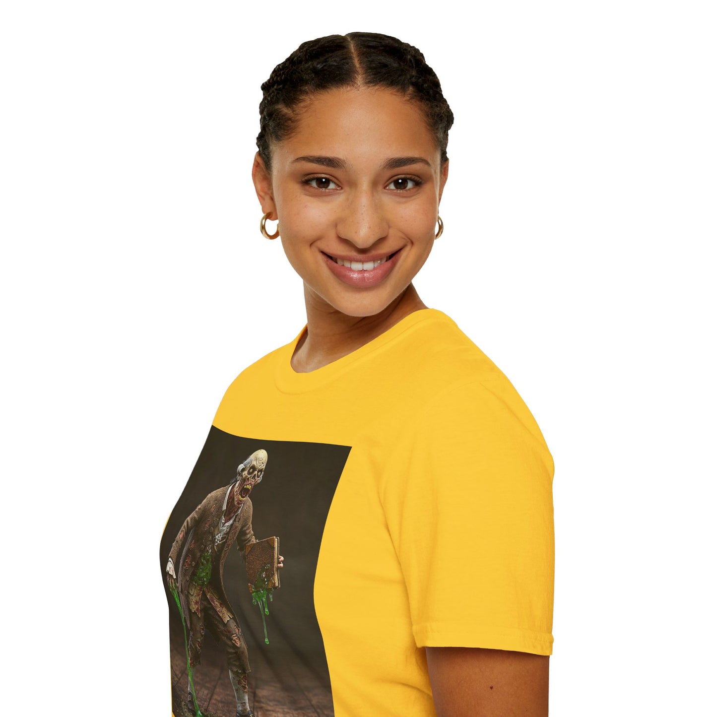 Zombie Science Unisex Softstyle T-Shirt - Spooky Halloween Apparel