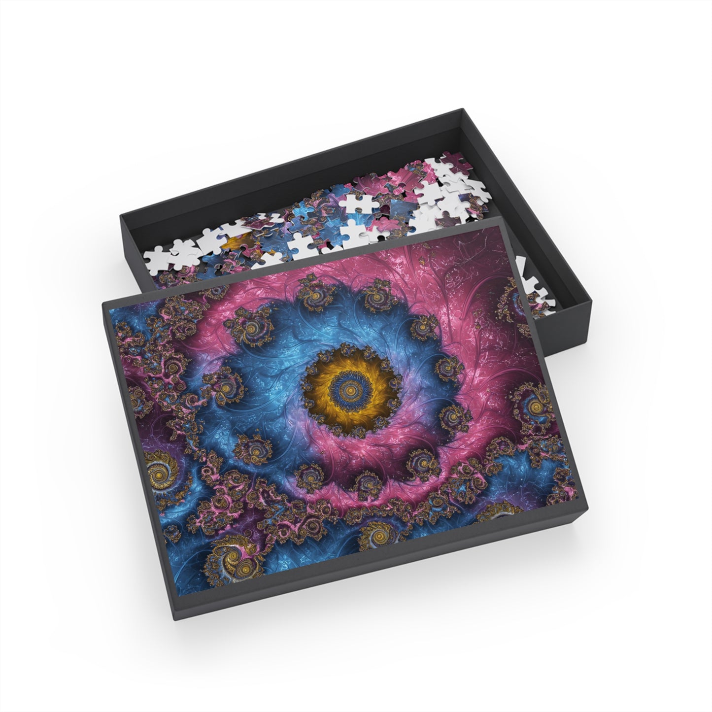 029 - Fractal Puzzle (96, 252, 500, 1000-Piece) - Fun Family Activity and Gift