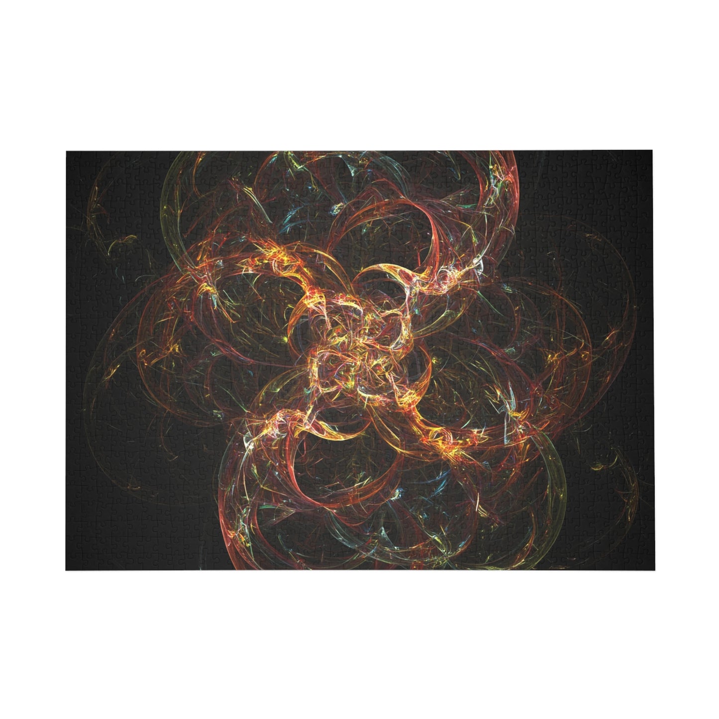 051- Fractal Puzzle (96, 252, 500, 1000-Piece) - Fun Family Activity and Gift