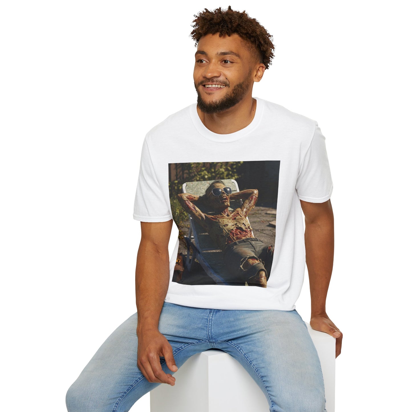 Chill Vibes Unisex Softstyle T-Shirt - Relaxed Graphic Tee