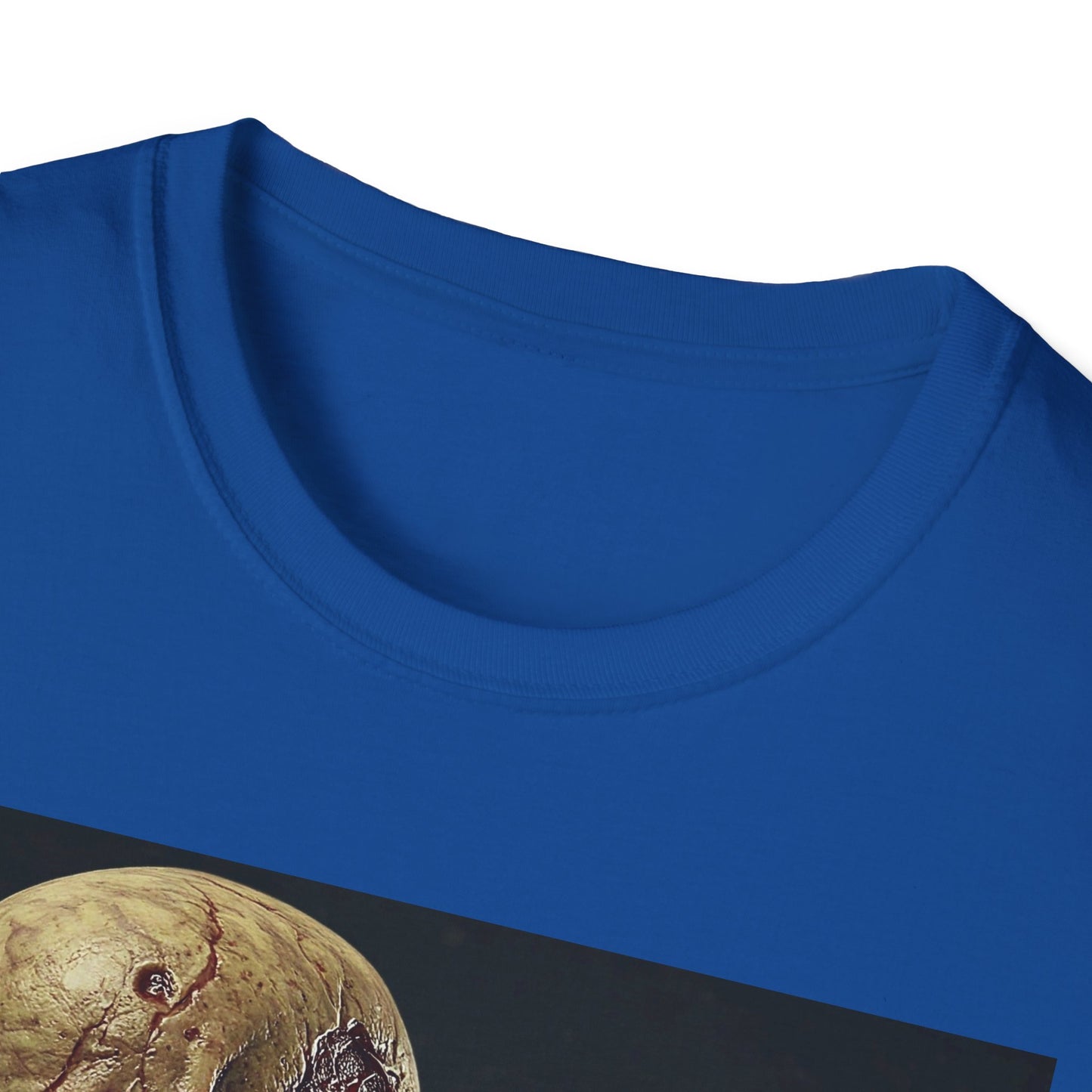 Apocalyptic Portrait Tee, bold, decaying zombie graphic