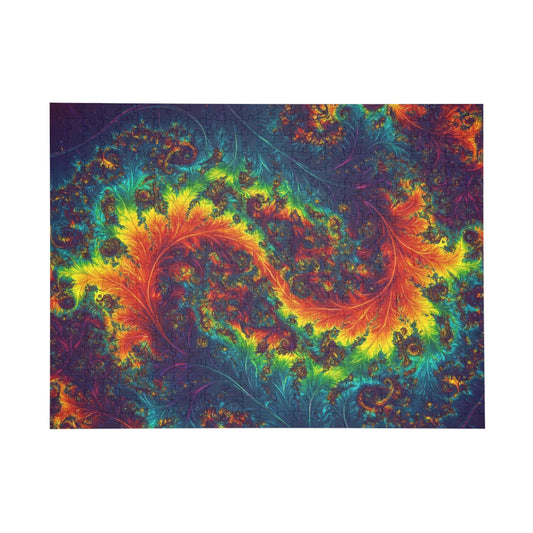 071- Fractal Puzzle (96, 252, 500, 1000-Piece) - Fun Family Activity and Gift