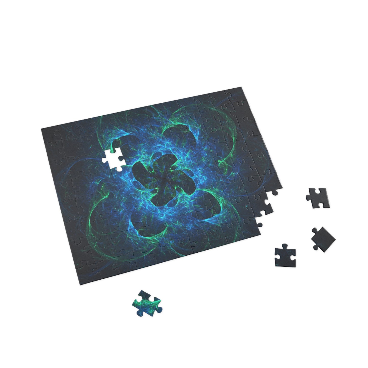 026 - Fractal Puzzle (96, 252, 500, 1000-Piece) - Fun Family Activity and Gift