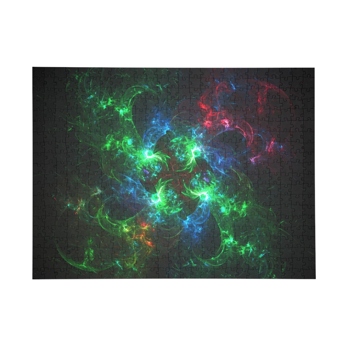 032 - Fractal Puzzle (96, 252, 500, 1000-Piece) - Fun Family Activity and Gift