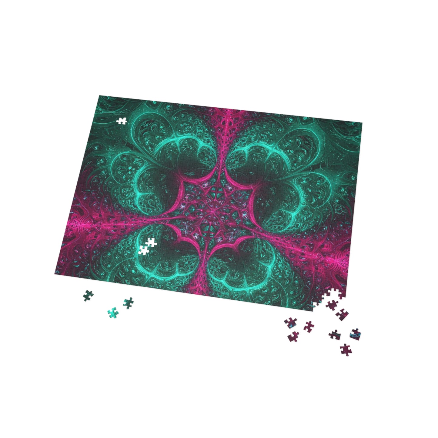 041 - Fractal Puzzle (96, 252, 500, 1000-Piece) - Fun Family Activity and Gift