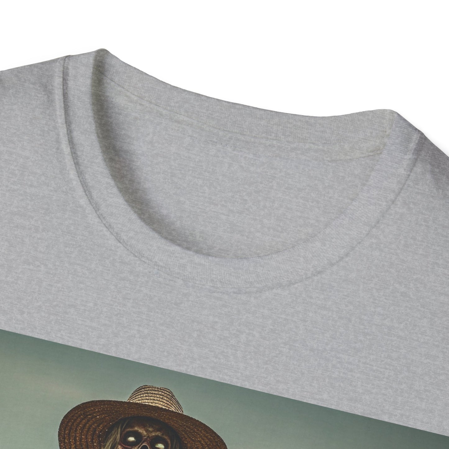 UK - Scary Farmhouse Horror Unisex Softstyle T-Shirt