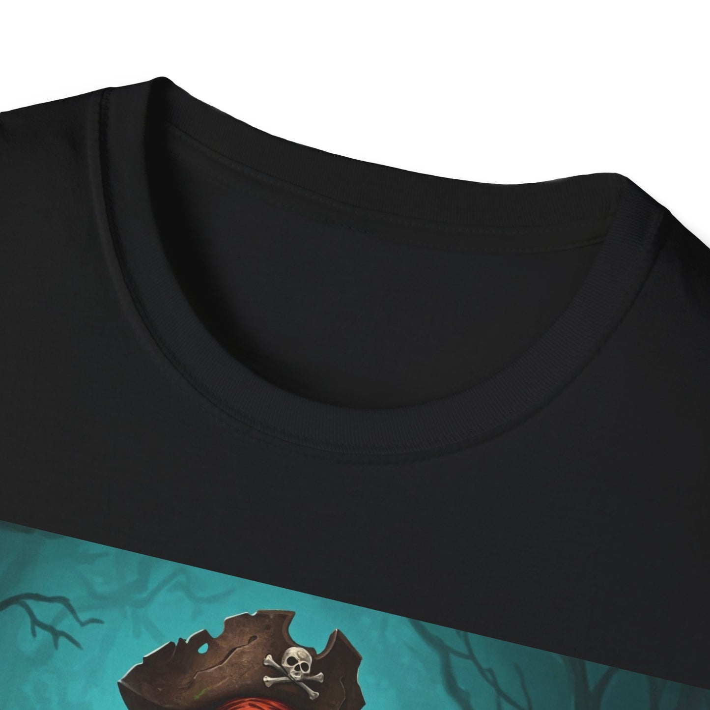 UK - Pirate Apocalyptic Portrait Tee, bold, decaying zombie graphic
