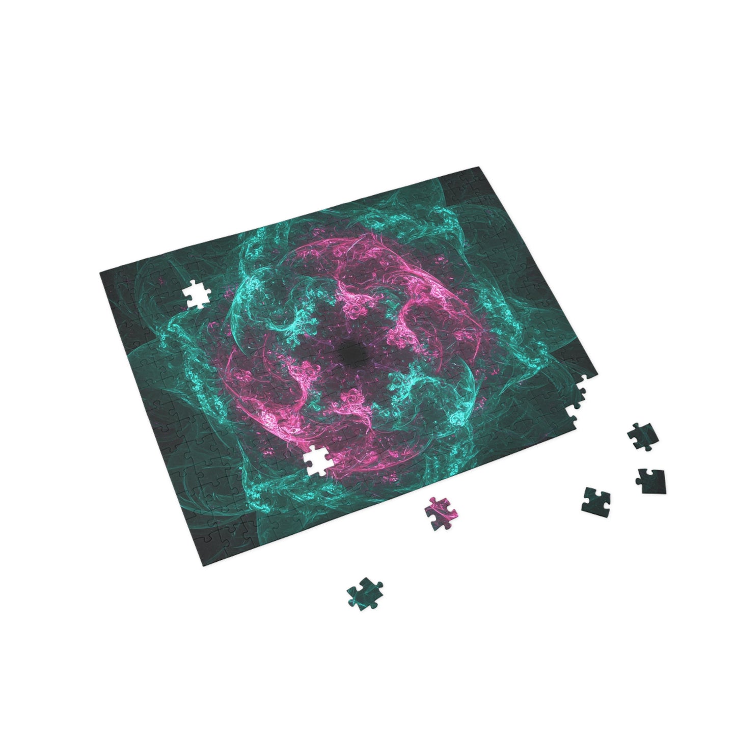 021 - Fractal Puzzle (96, 252, 500, 1000-Piece) - Fun Family Activity and Gift