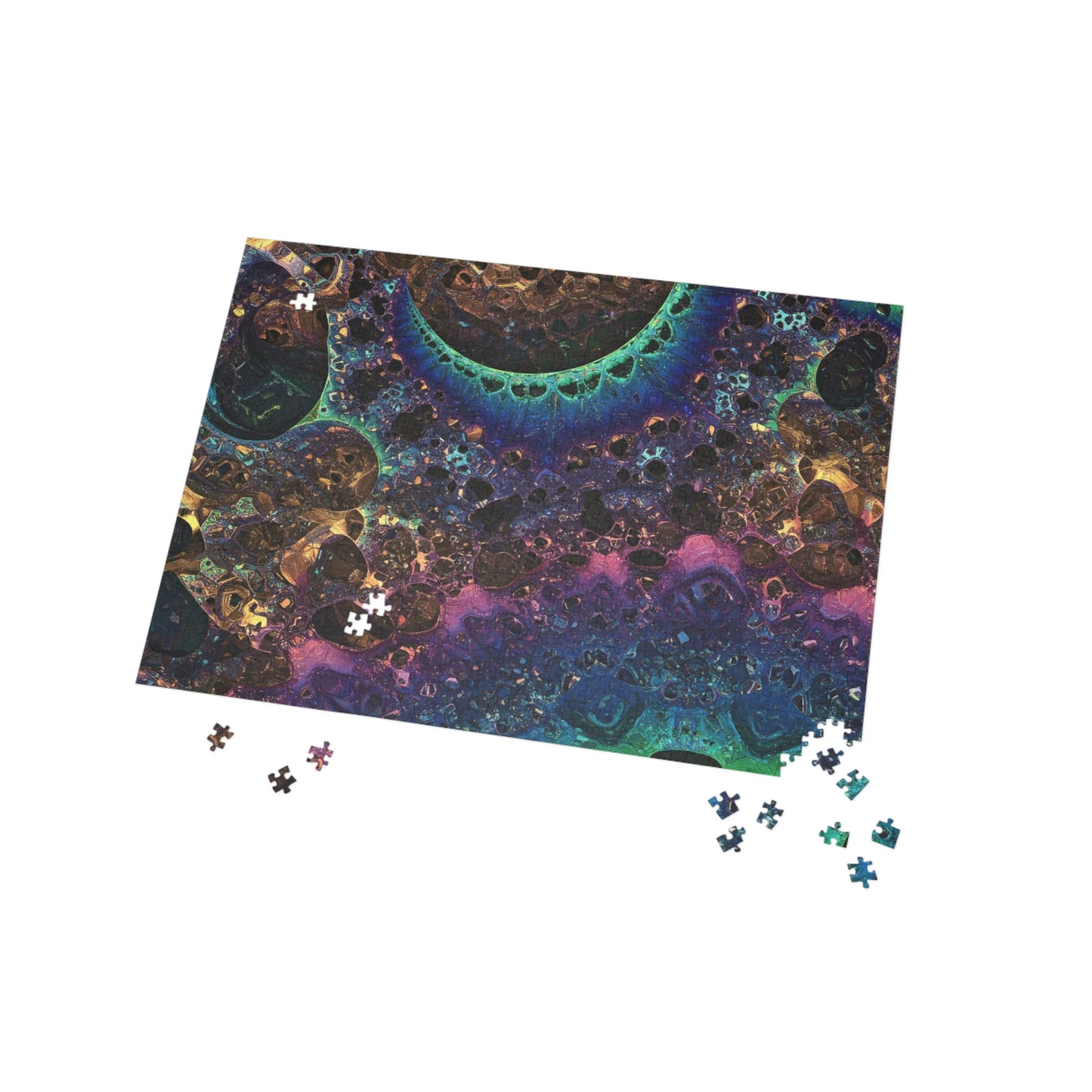 037 - Fractal Puzzle (96, 252, 500, 1000-Piece) - Fun Family Activity and Gift