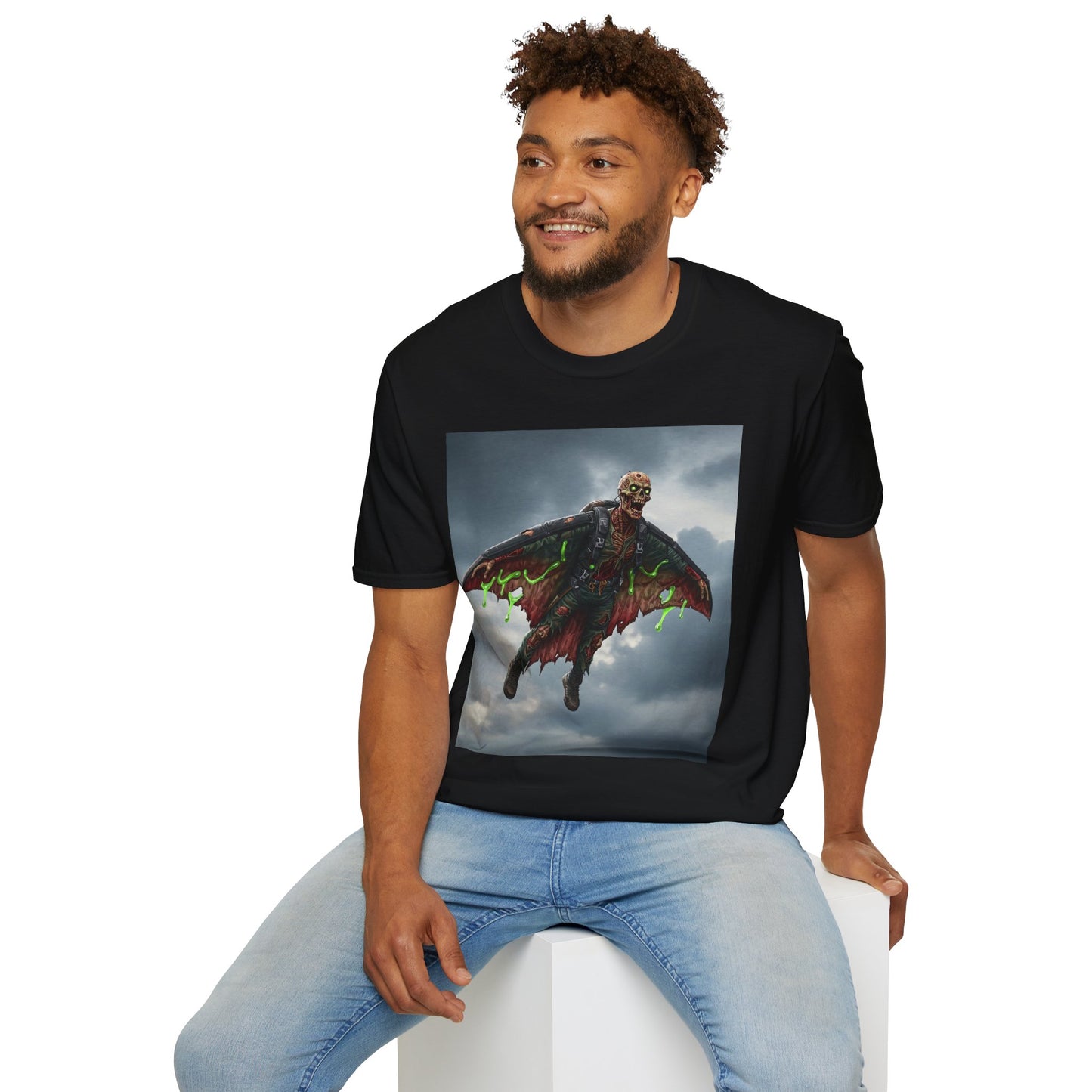 Vintage Horror Mothman Graphic Tee