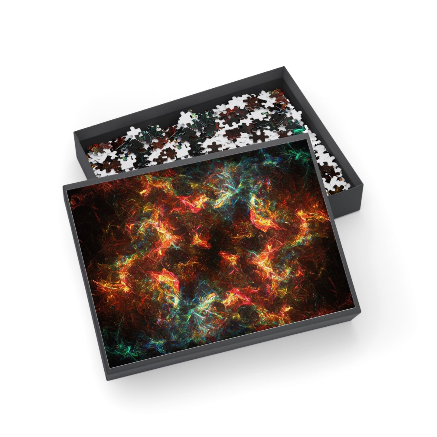 045- Fractal Puzzle (96, 252, 500, 1000-Piece) - Fun Family Activity and Gift