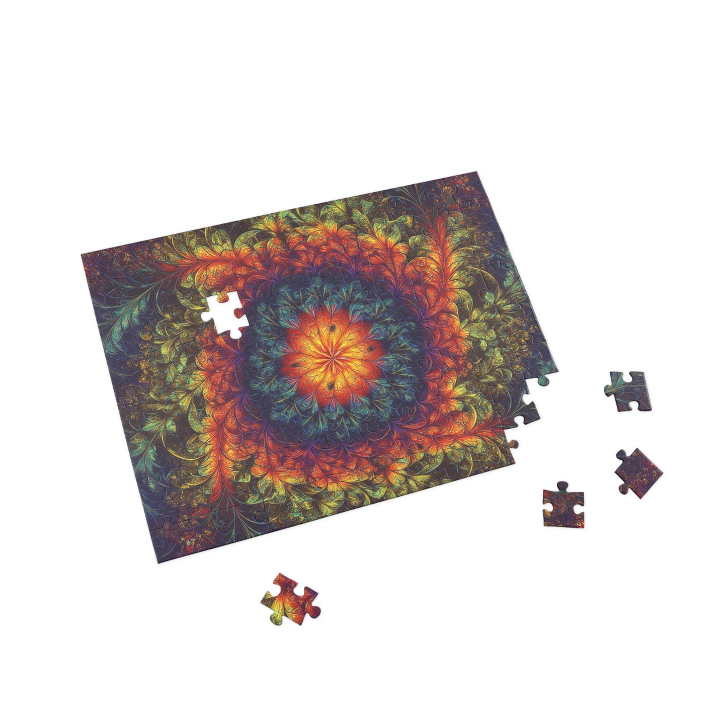 020 - Fractal Puzzle (96, 252, 500, 1000-Piece) - Fun Family Activity and Gift