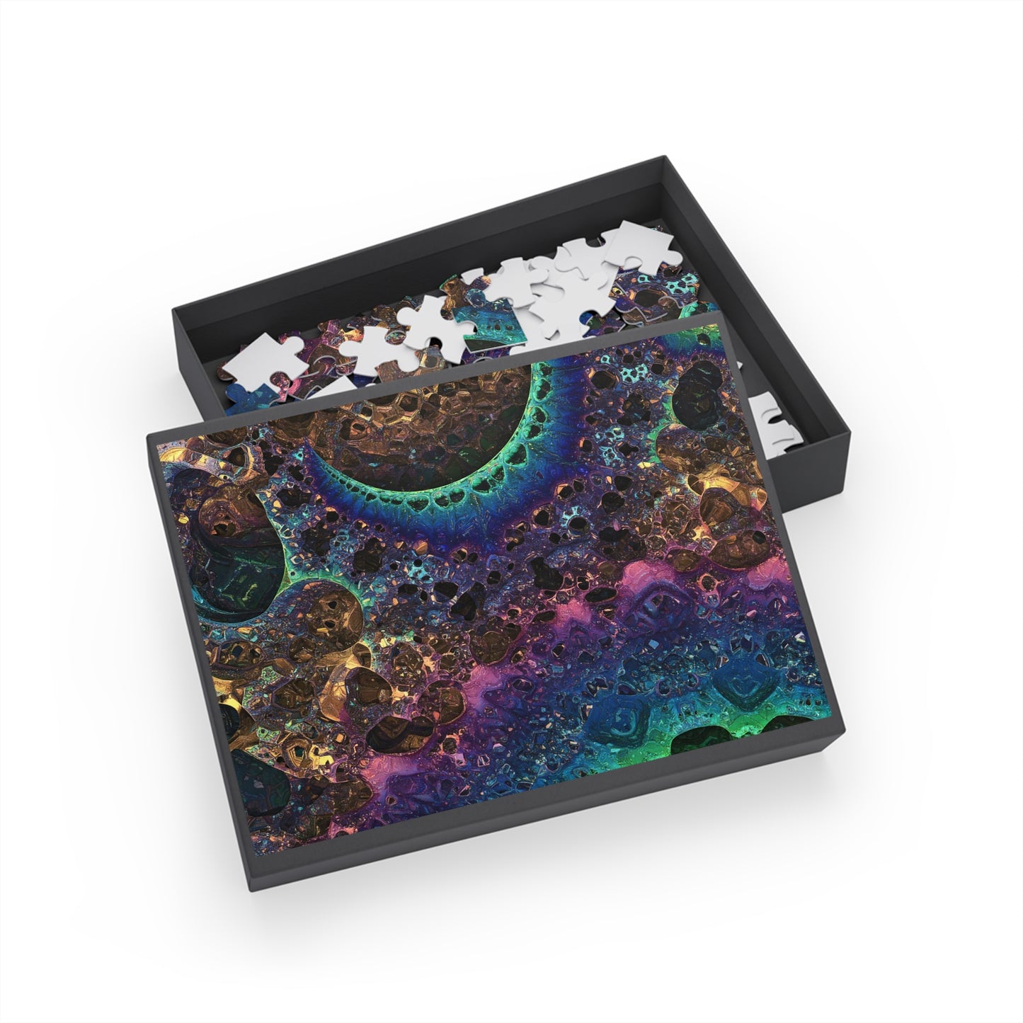 037 - Fractal Puzzle (96, 252, 500, 1000-Piece) - Fun Family Activity and Gift