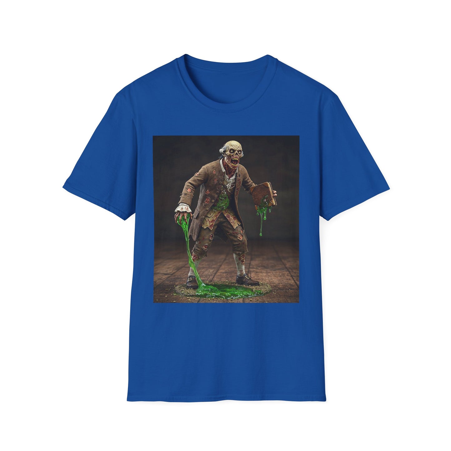 Zombie Science Unisex Softstyle T-Shirt - Spooky Halloween Apparel