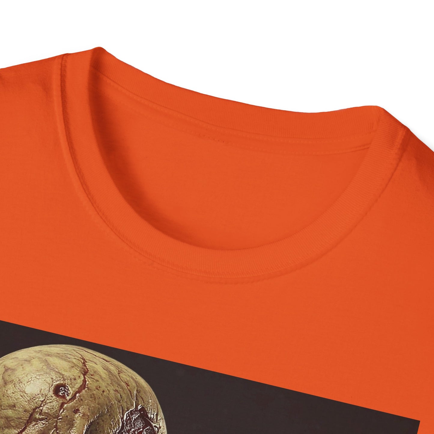 Apocalyptic Portrait Tee, bold, decaying zombie graphic