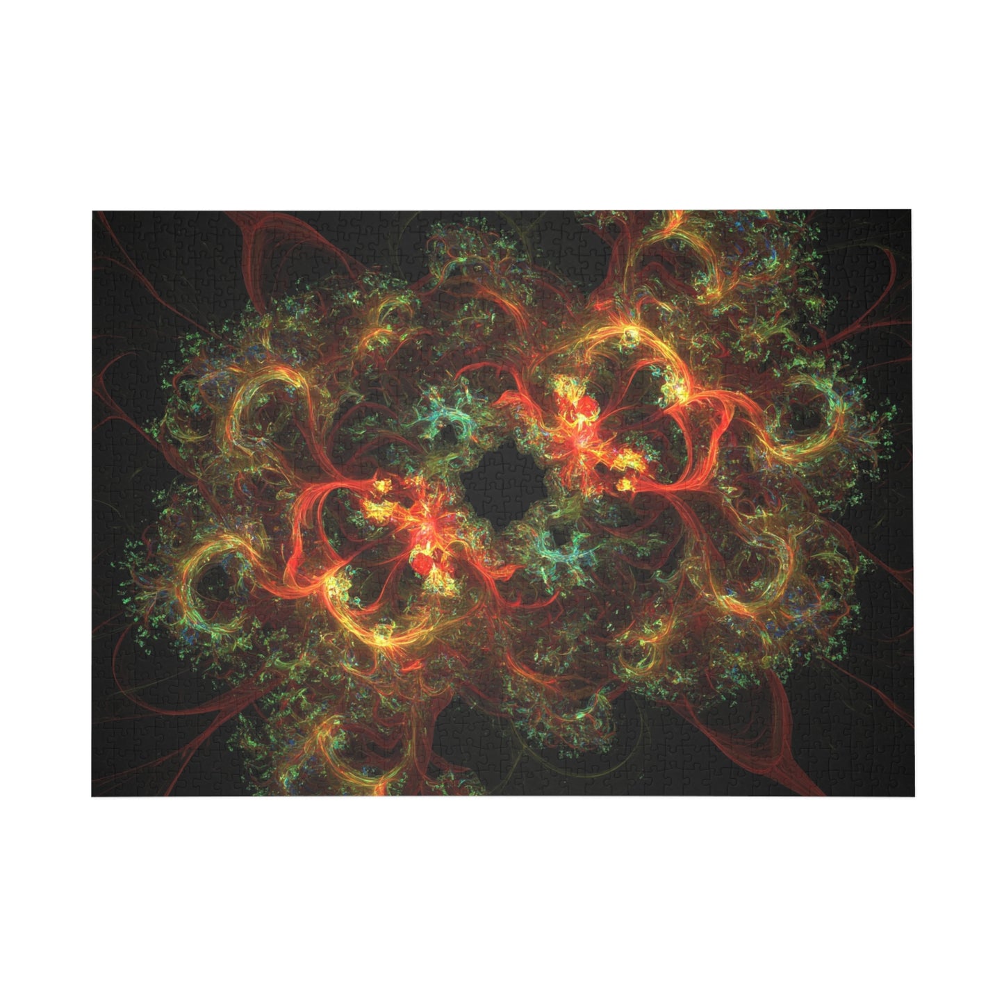 014 - Fractal Puzzle (96, 252, 500, 1000-Piece) - Fun Family Activity and Gift