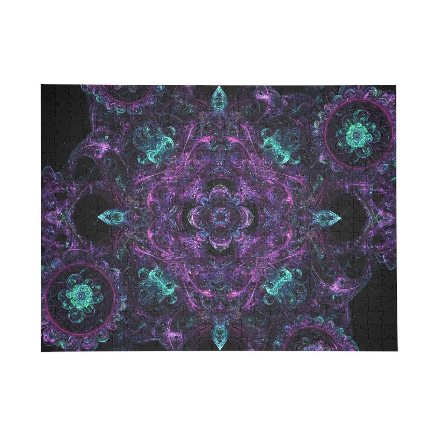 025 - Fractal Puzzle (96, 252, 500, 1000-Piece) - Fun Family Activity and Gift