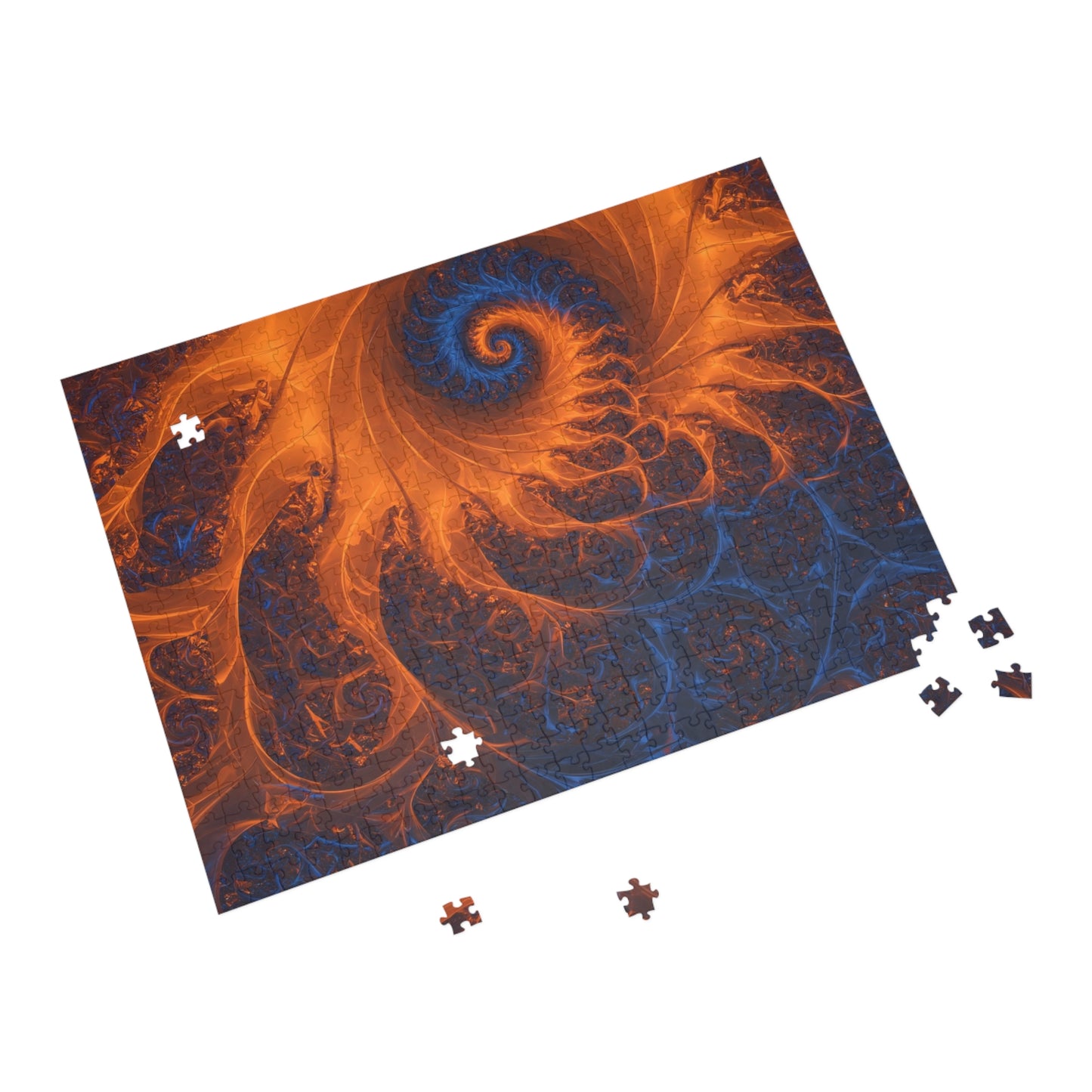 015 - Fractal Puzzle (96, 252, 500, 1000-Piece) - Fun Family Activity and Gift