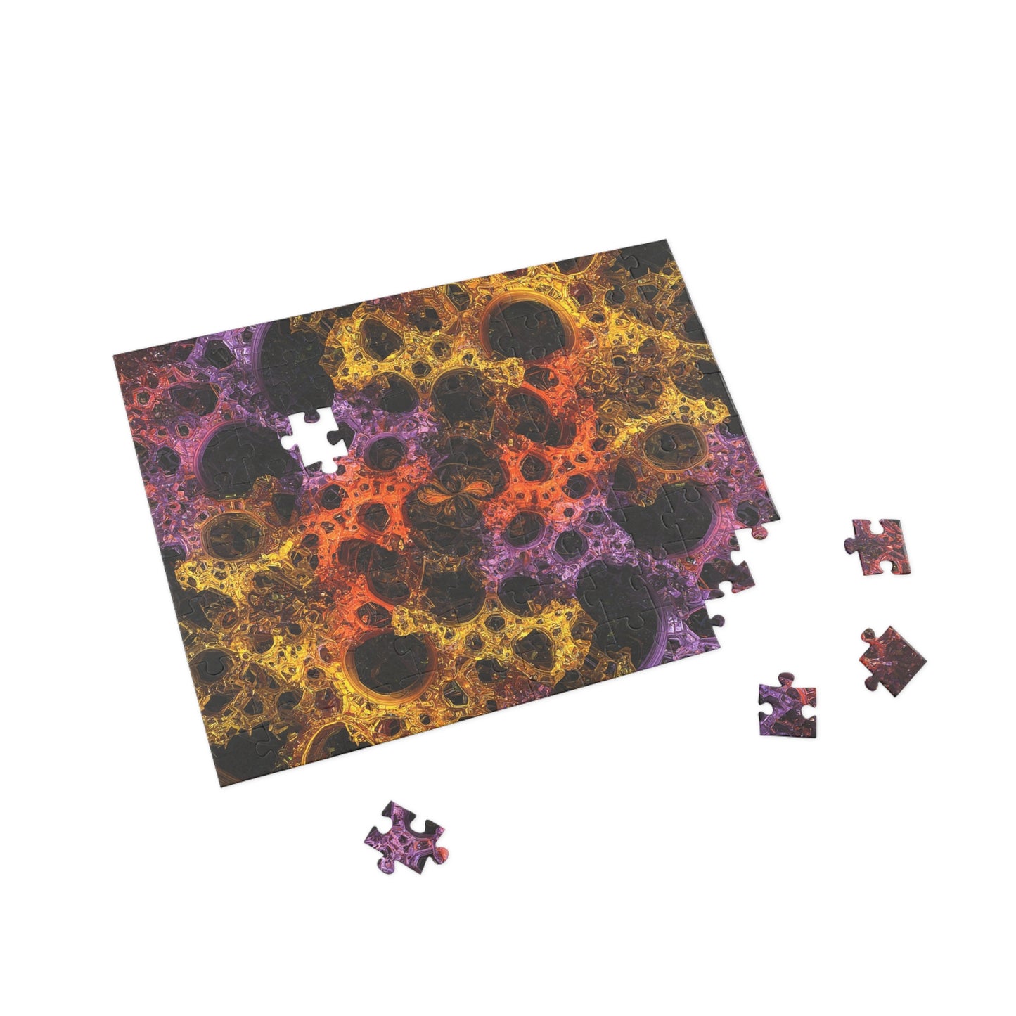 061- Fractal Puzzle (96, 252, 500, 1000-Piece) - Fun Family Activity and Gift