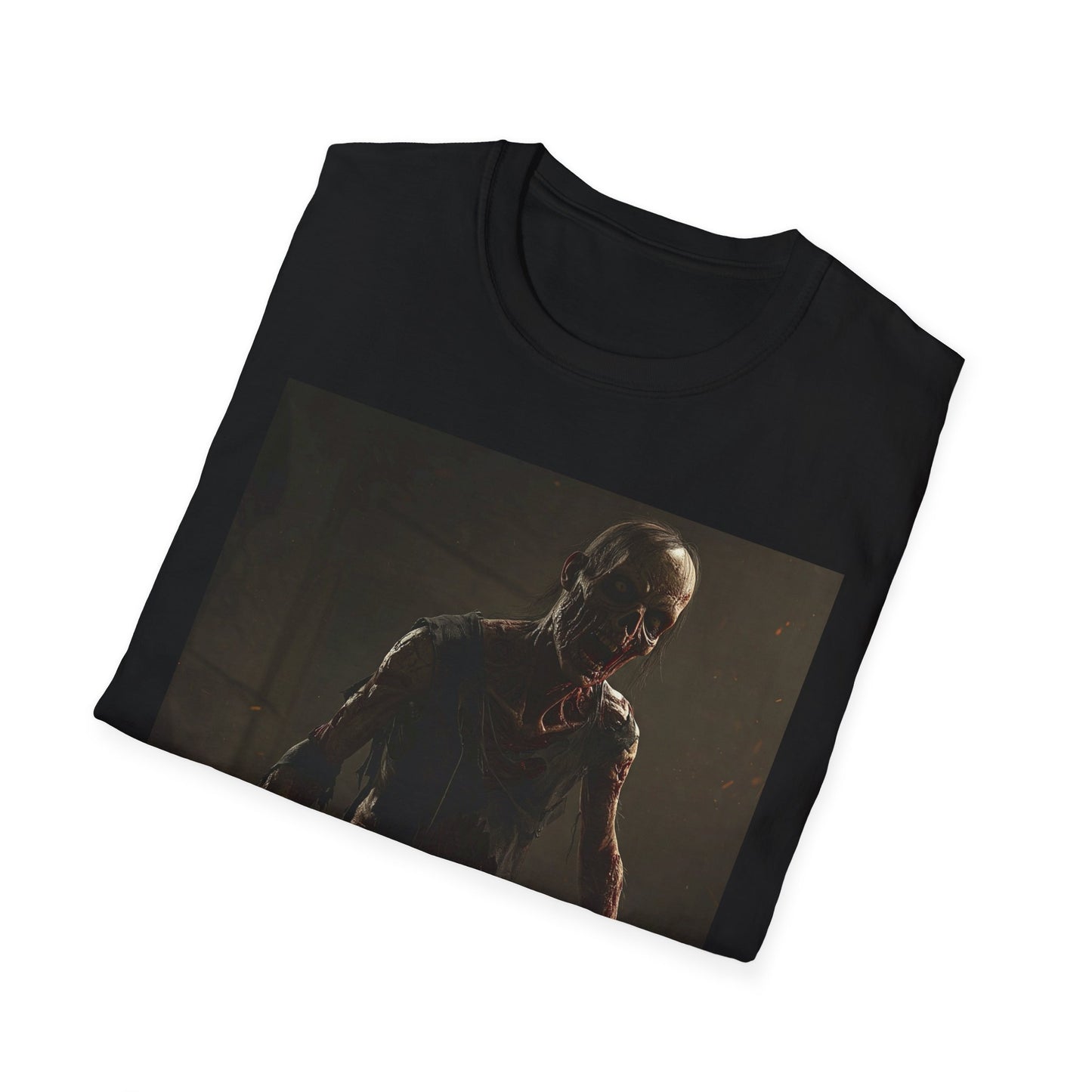 Unisex Zombie Graphic T-Shirt - Perfect for Halloween and Horror Fans