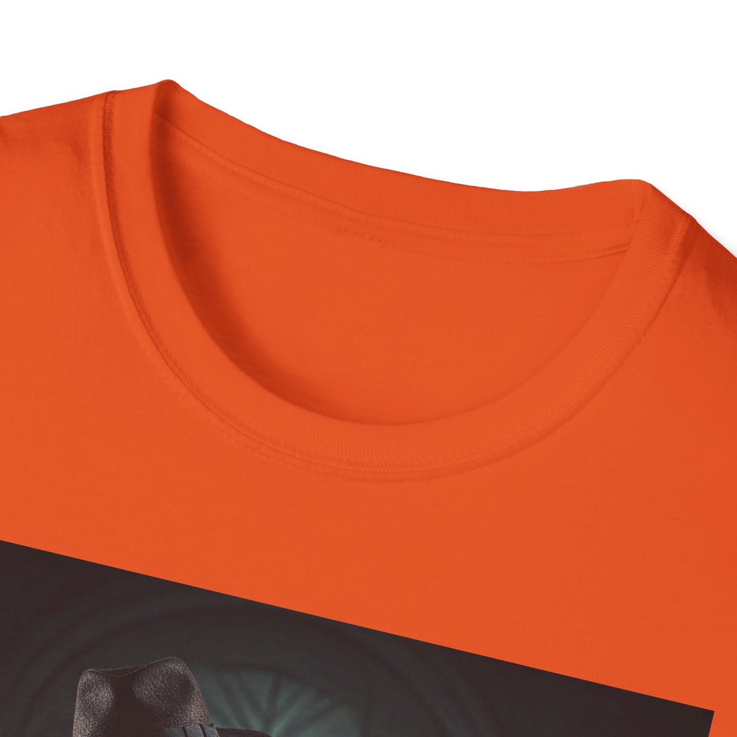 Unisex Horror-Themed Softstyle T-Shirt - Perfect for Halloween and Horror Fans