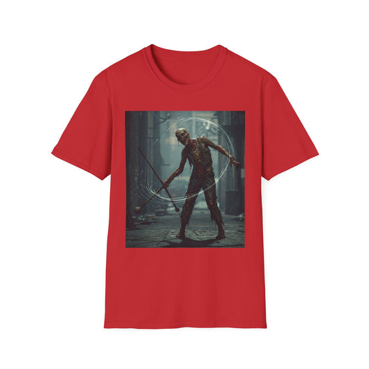 Unisex Softstyle Horror Graphic T-Shirt - Spooky Monster Design
