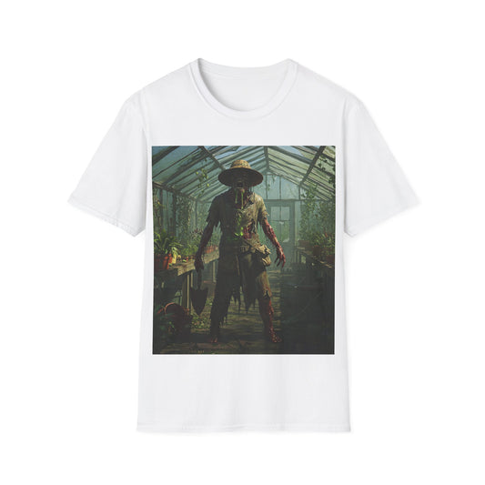 UK - Unisex Softstyle T-Shirt - Gothic Scarecrow Graphic Tee