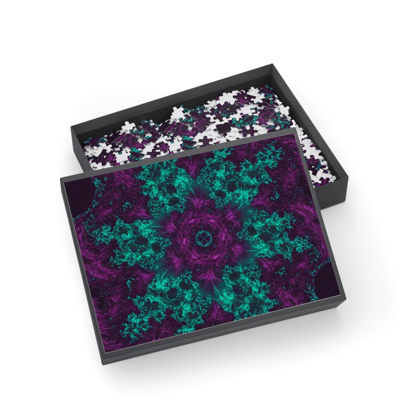 095- Fractal Puzzle (96, 252, 500, 1000-Piece) - Fun Family Activity and Gift