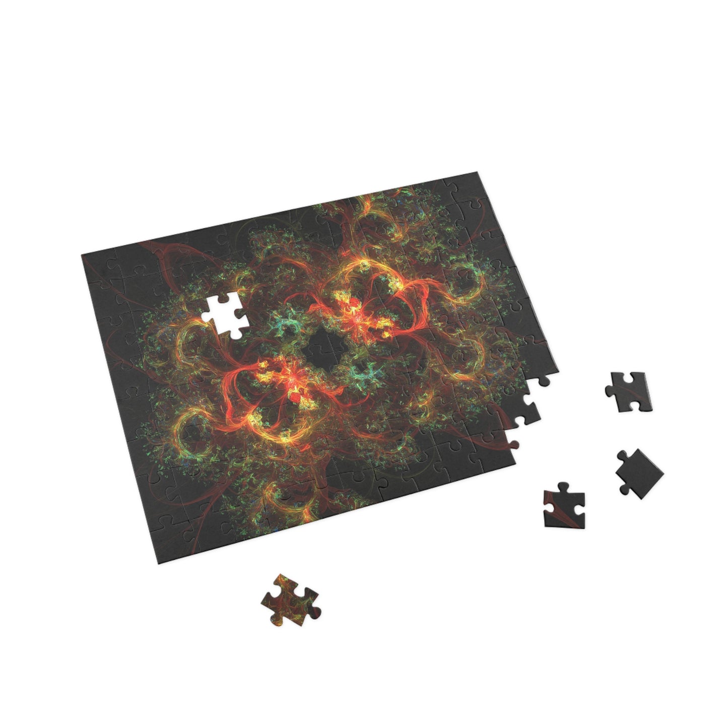 014 - Fractal Puzzle (96, 252, 500, 1000-Piece) - Fun Family Activity and Gift