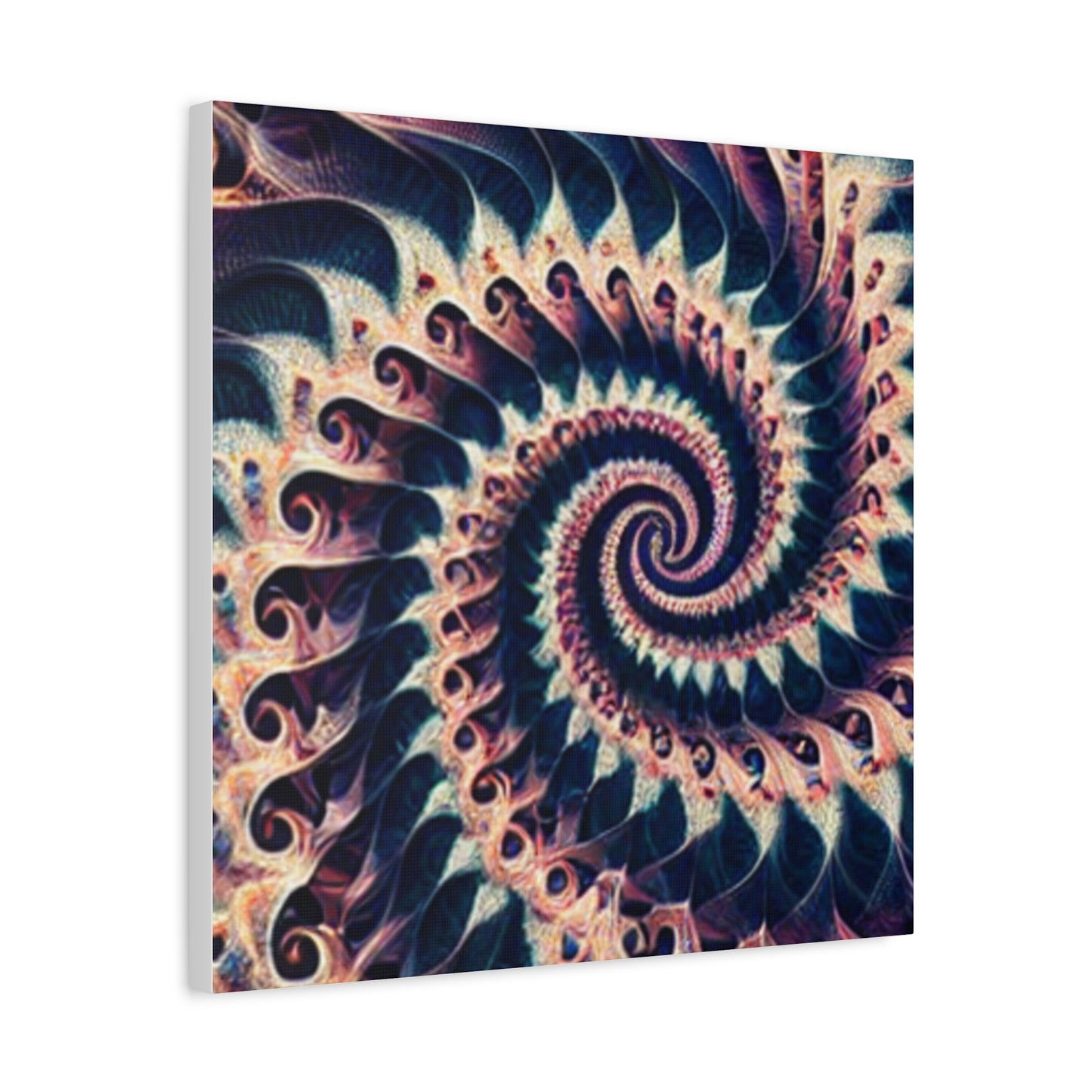 Abstract Spiral Art Canvas Print - Modern Home Decor for Art Lovers