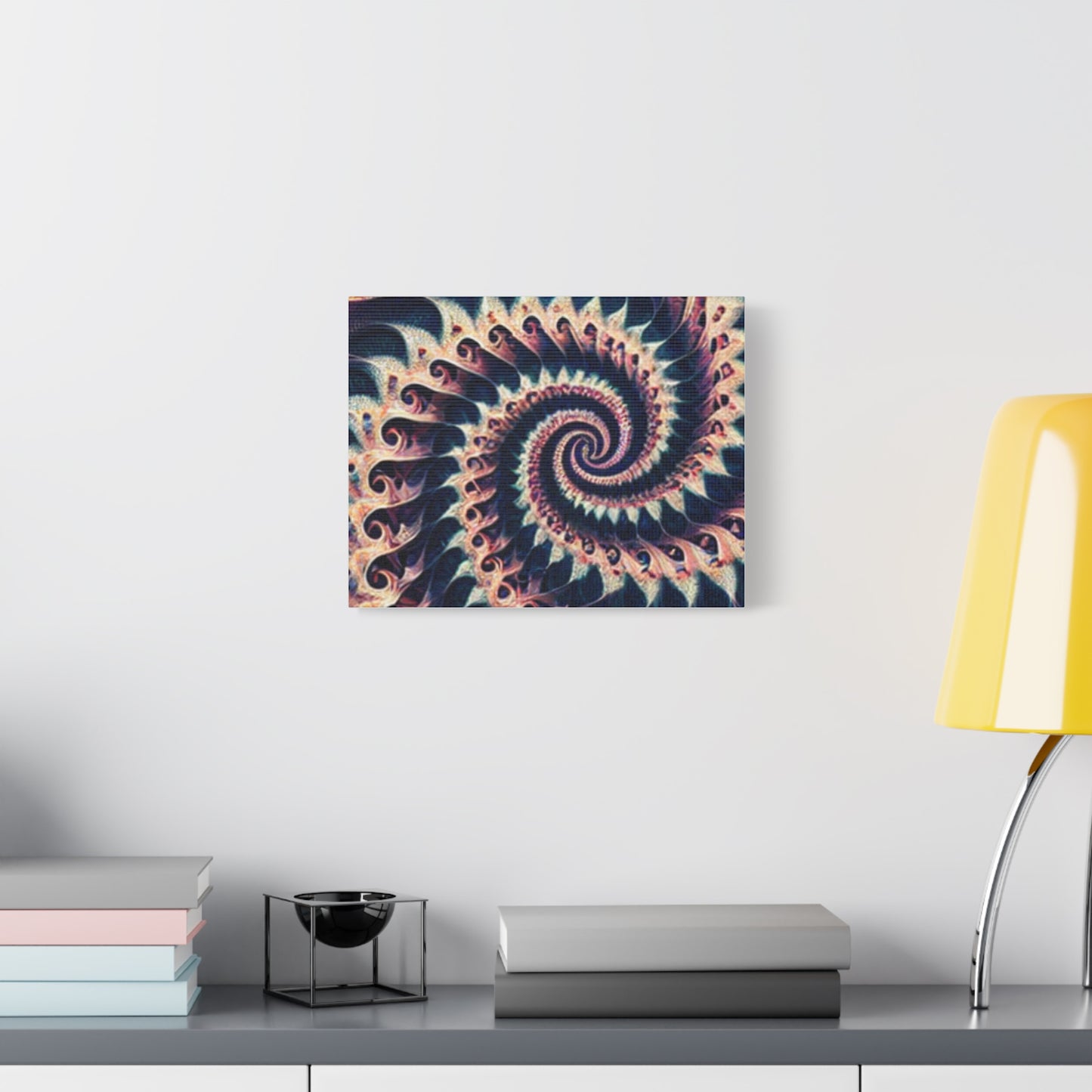 Abstract Spiral Art Canvas Print - Modern Home Decor for Art Lovers