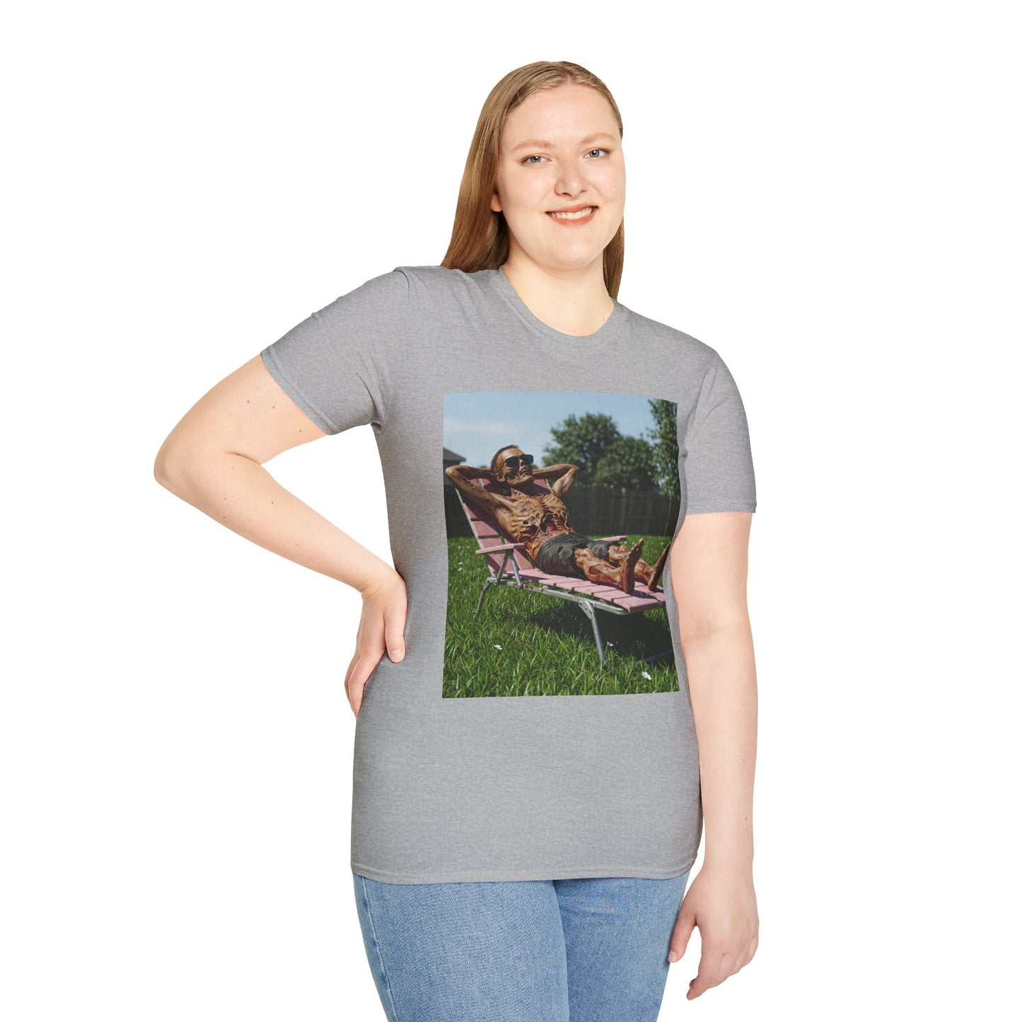 Chill Vibes Unisex Softstyle T-Shirt - Relaxed Summer Graphic Tee