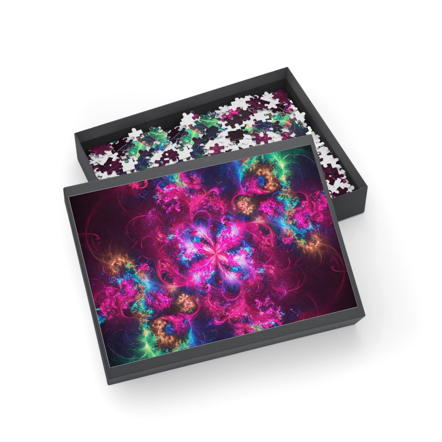 040 - Fractal Puzzle (96, 252, 500, 1000-Piece) - Fun Family Activity and Gift