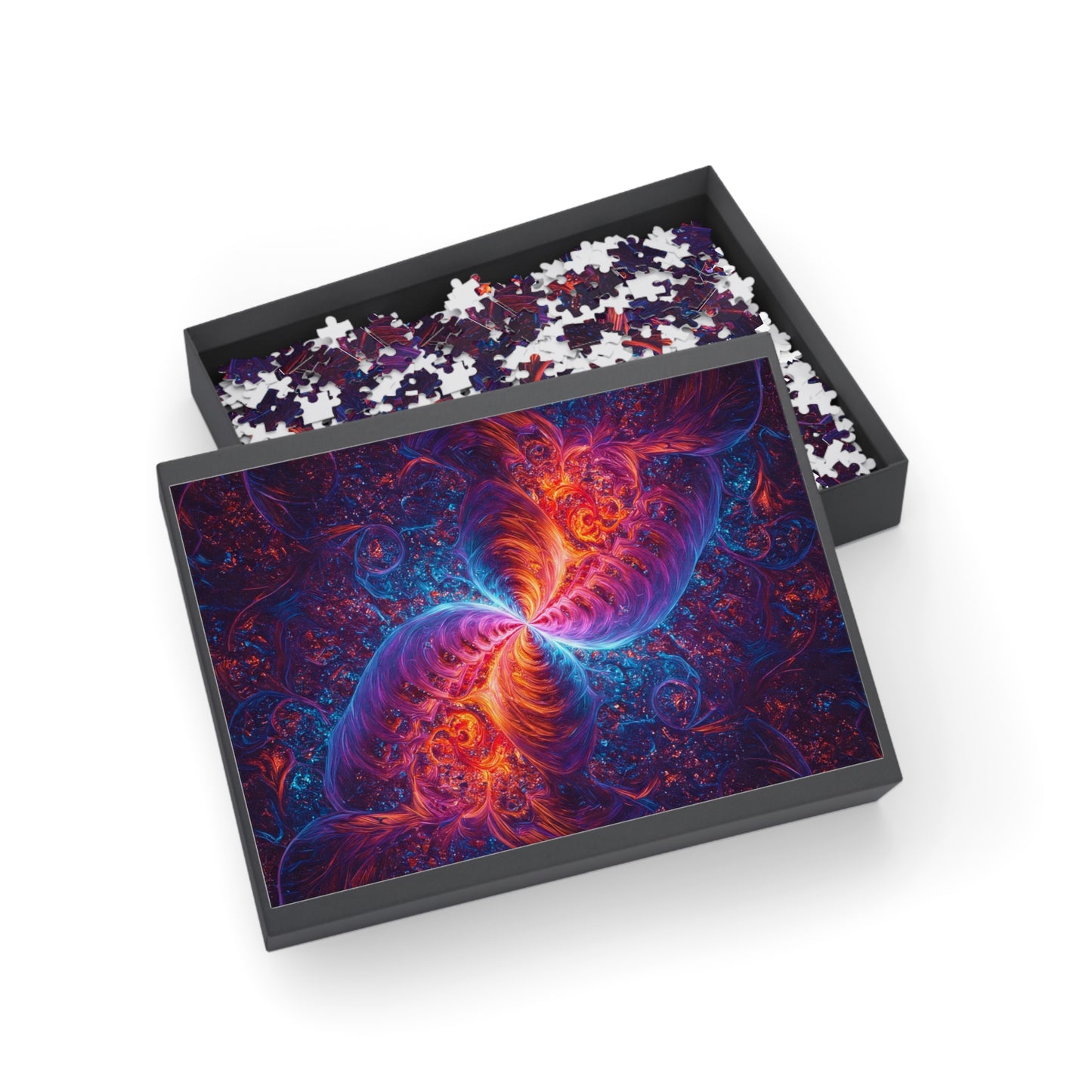 091- Fractal Puzzle (96, 252, 500, 1000-Piece) - Fun Family Activity and Gift