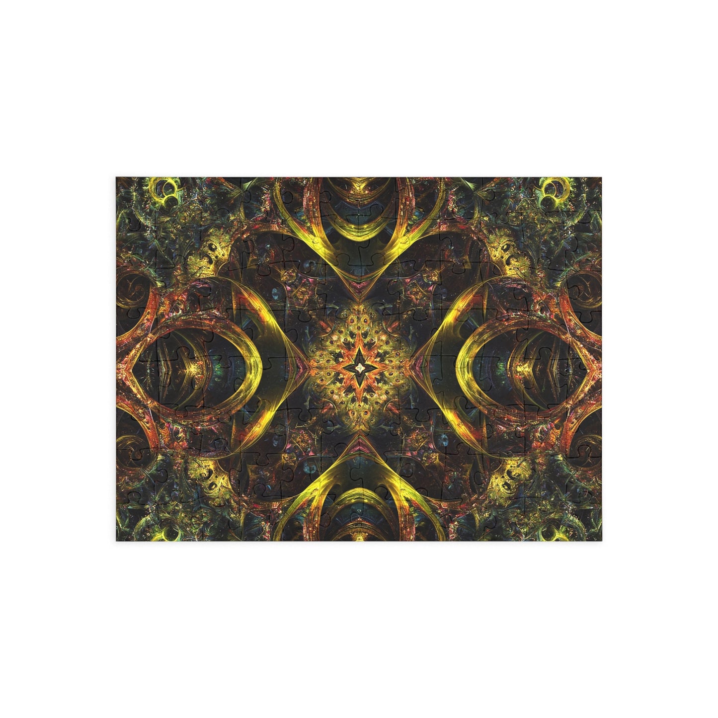 035 - Fractal Puzzle (96, 252, 500, 1000-Piece) - Fun Family Activity and Gift